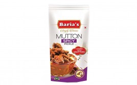 Baria's Mutton Spicy Pickle Loaded With Mutton  Pack  200 grams